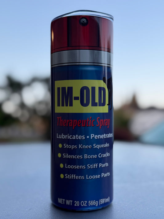 I’m-Old WD-40 style 20oz skinny tumbler great gift for anyone